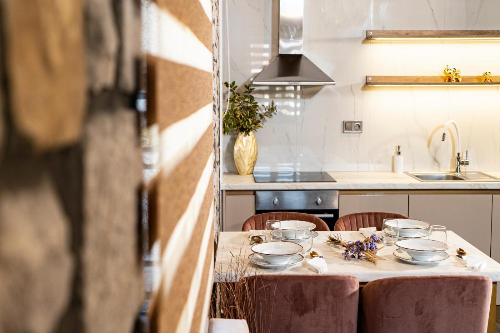 Lithoessa Luxury Apartments Agios Ioannis Kaspaka 外观 照片