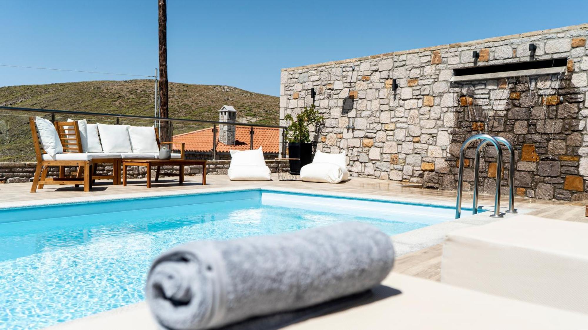 Lithoessa Luxury Apartments Agios Ioannis Kaspaka 外观 照片