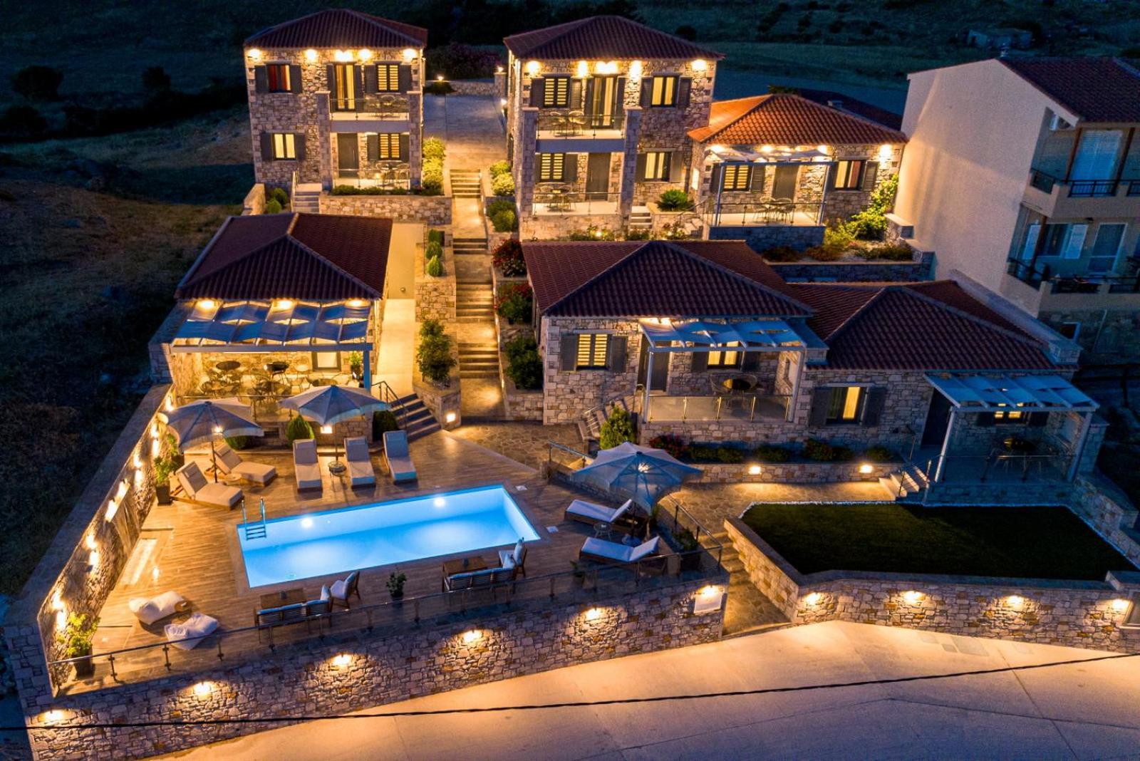 Lithoessa Luxury Apartments Agios Ioannis Kaspaka 外观 照片