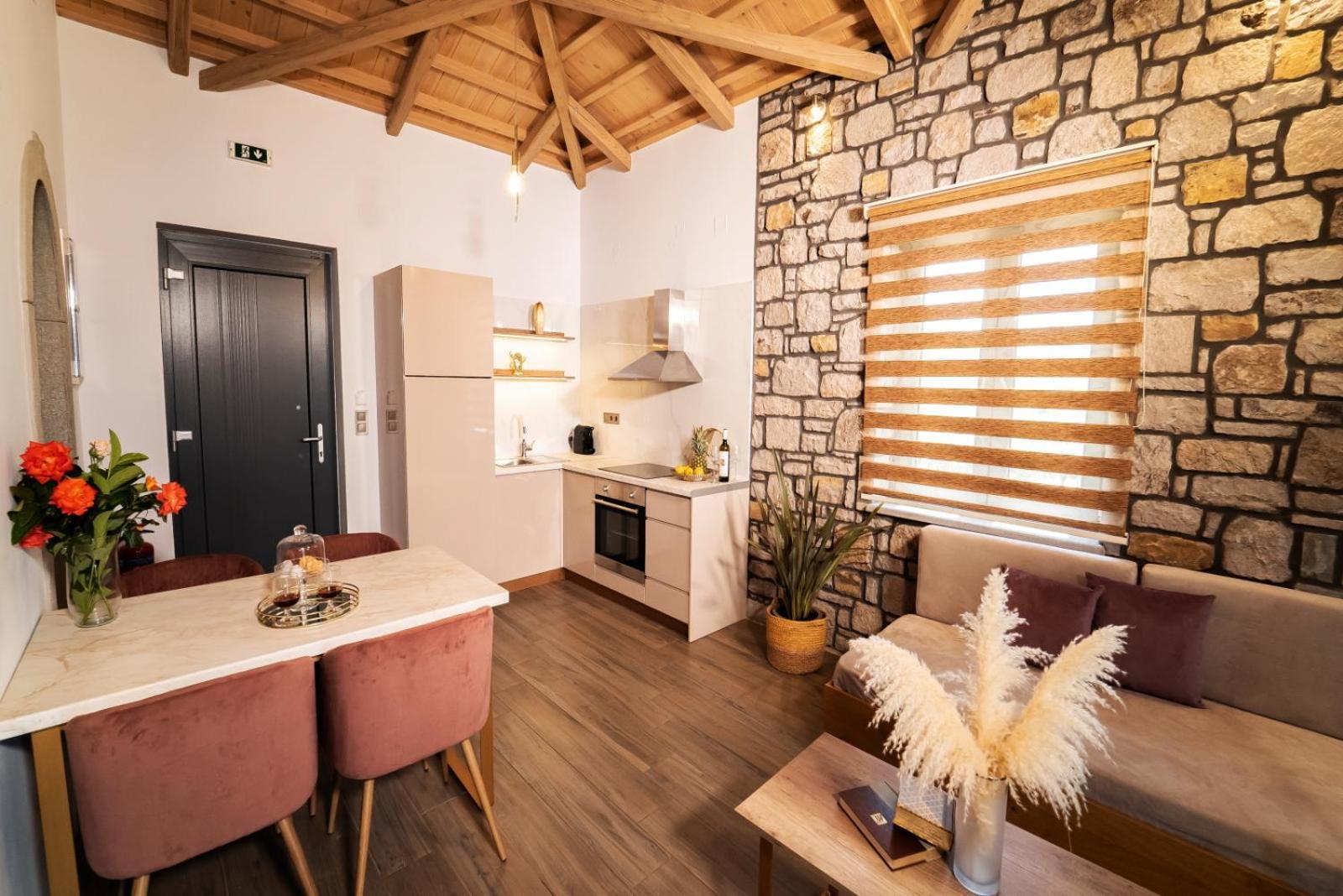 Lithoessa Luxury Apartments Agios Ioannis Kaspaka 外观 照片