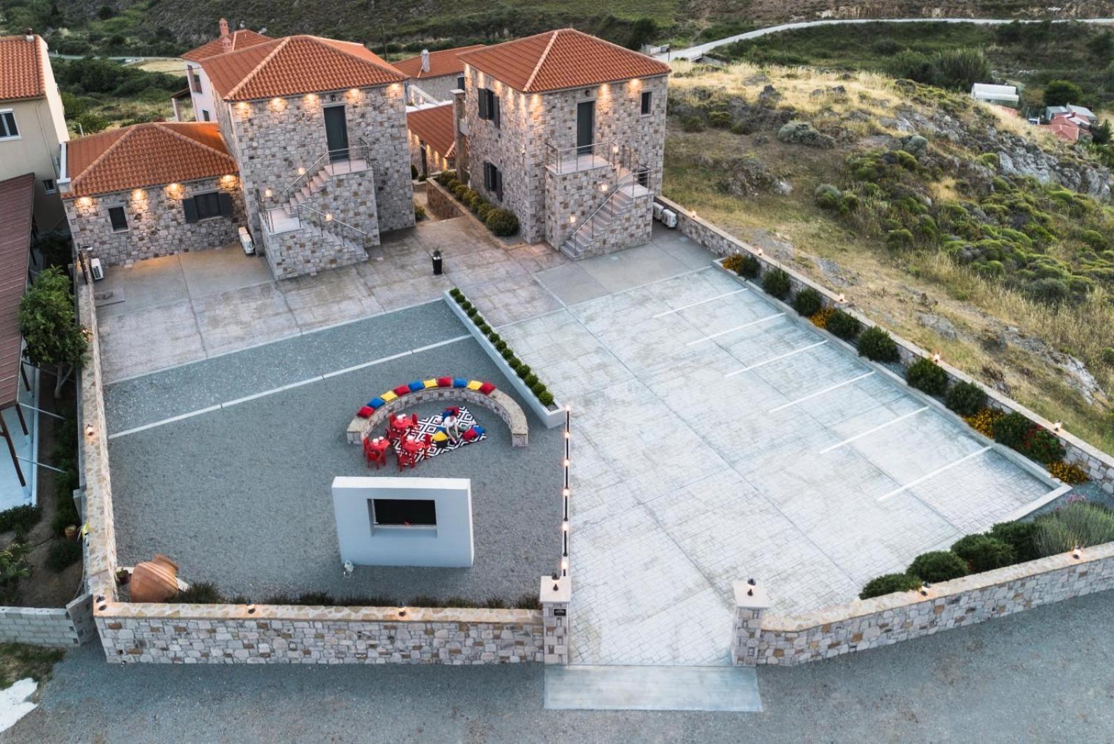 Lithoessa Luxury Apartments Agios Ioannis Kaspaka 外观 照片