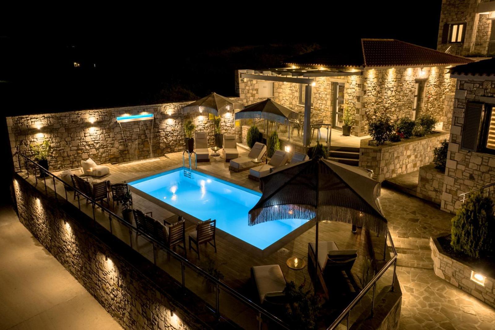 Lithoessa Luxury Apartments Agios Ioannis Kaspaka 外观 照片
